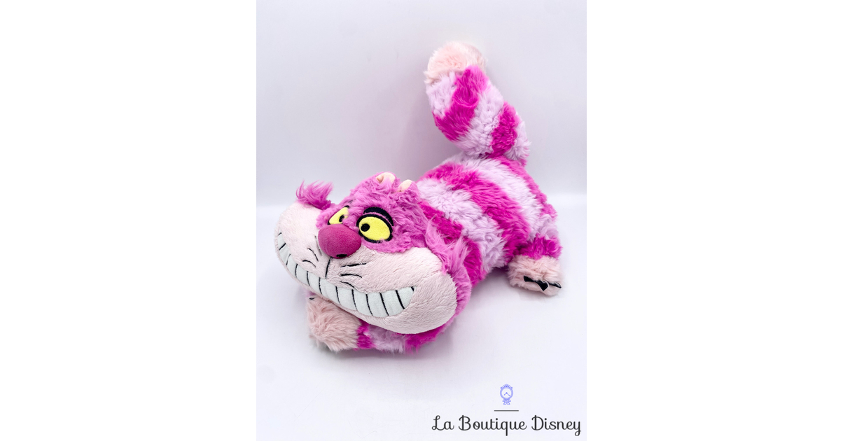 Peluche Chat Cheshire Disneyland Paris Disney Alice au pays des